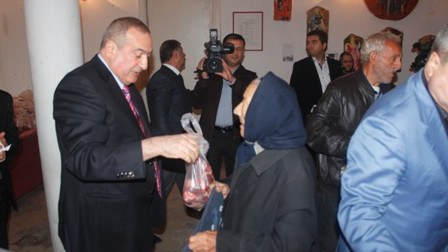 Maştağada 2350 ailəyə qurban payı çatdırılıb 