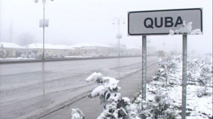 Azərbaycanda rayonlara qar yağır