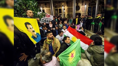 Almaniyada kürdlərlə müsəlmanlar dava saldı, onlarla yaralı var