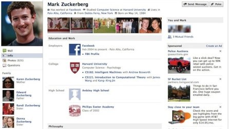 “Facebook” tarix olur