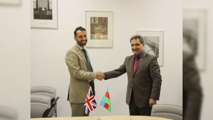 Fərəc Quliyev Böyük Britaniya səfiri ilə görüşüb - FOTO