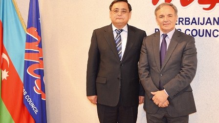 Əflatun Amaşov TURKPA-nın Baş katibi ilə görüşüb - FOTO