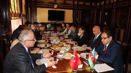 Əskişəhər valisi BDU-da olub - FOTO
