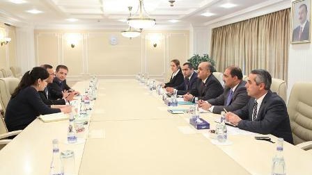 Nazirlikdə İtaliyanın diplomatik korpusunun nümayəndələri ilə görüş olub - FOTO