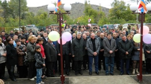 Ermənilər Zəngilanda uşaq bağçası açdılar - FOTOLAR
