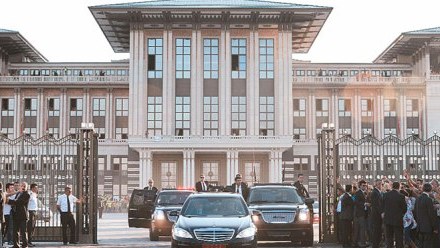 Ərdoğan yeni saraya köçdü - FOTOLAR