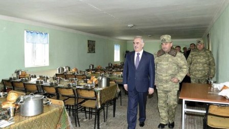 Vasif Talıbov cəbhə xəttinə getdi – FOTOLAR 