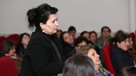 Anaların tibbi maarifləndirilməsi seminarı - Gəncədə