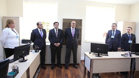 Binəqədidə sosial müdafiə mərkəzinin açılışı olub - FOTO