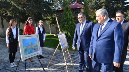 Xəzər rayonunda Bayraq Günü  qeyd olunub - FOTO