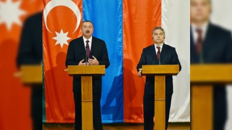 İlham Əliyev Macarıstanın baş naziri ilə birgə bəyanat verdi