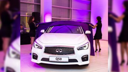 Nurgün Motors yeni İnfiniti modellini təqdim etdi - FOTO