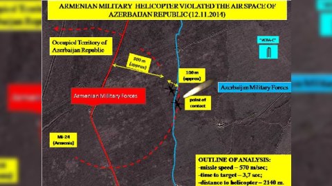 Müdafiə Nazirliyi vurulan helikopterlə bağlı yeni məlumat yaydı