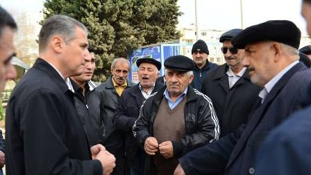 Millət vəkili seçiciləri ilə görüşüb - FOTO