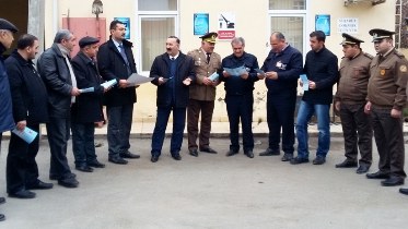 FHN Dövlət Yanğın Nəzarəti Xidməti Qazax sakinlərini maarifləndirib