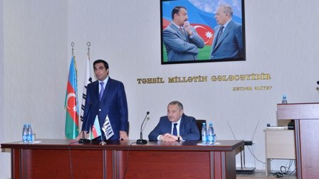 ARDNŞ-nin vitse-prezidenti Bakı Ali Neft Məktəbində olub - FOTO
