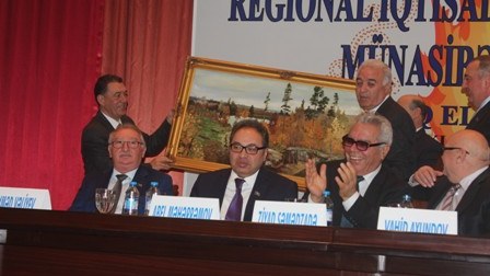 Universitet rektorları Kooperasiya Universitetndə toplaşıblar - FOTOLAR