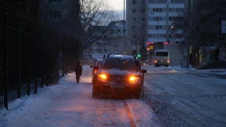 Qazaxıstanda temperatur -40 dərəcəyə düşdü
