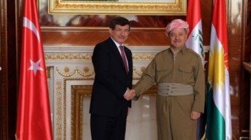 Davudoğlu Bərzanini Türkiyəyə dəvət etdi