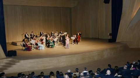 Heydər Əliyev Mərkəzində Vyana klassiklərinin əsərləri səslənib - FOTO