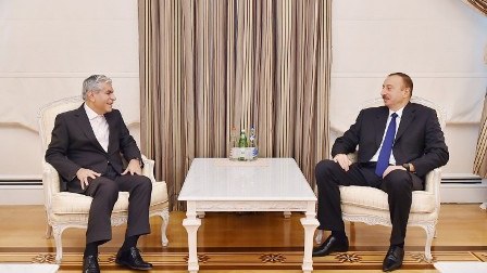 Prezident Qaz İxrac edən Ölkələrin Forumunun baş katibini qəbul edib