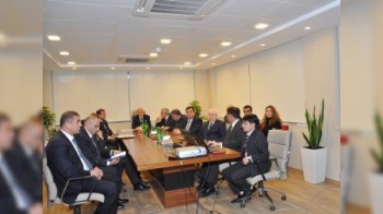Kəmaləddin Heydərov Mingəçevir su anbarında müşavirə keçirdi