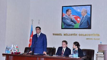 BP şirkətinin regional prezidenti Bakı Ali Neft Məktəbində olub - FOTO