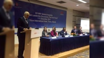“Böyük İpək Yolu” Albaniyada Dünya Gənclər Birliyinin konfransına qatılıb