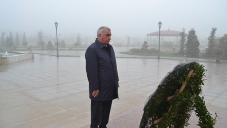 Heydər Əliyev cəbhə bölgəsində anılıb