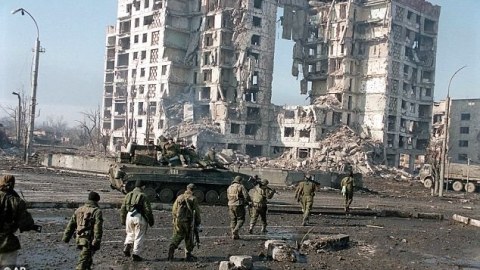 Ukraynada döyüşən osetinlər geri qayıdırlar - FOTOLAR 
