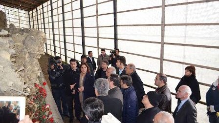 Türkiyəli media nümayəndələri Quba məzarlığında olublar - FOTO