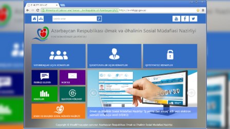Nazirliyin yeni “Elektron xidmətlər portalı” istifadəyə verildi