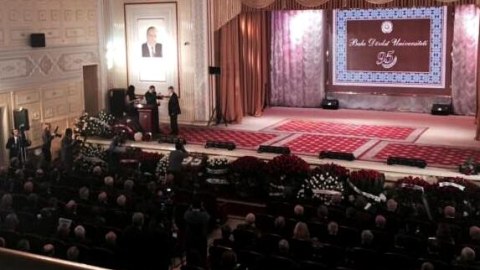 Nazir “Şərəf” ordenini Şirməmməd Hüseynova təqdim etdi - FOTO