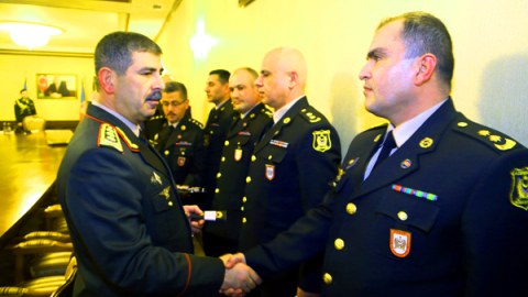 Bir qrup hərbi qulluqçuya "polkovnik" rütbəsi verilib - FOTO