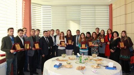 DSMF jurnalistləri mükafatlandırdı - FOTO