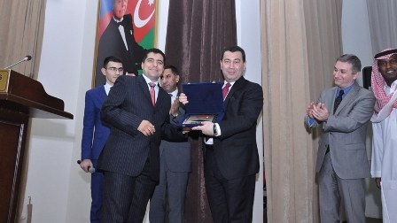 ADU-nun rektoruna Misir Ali Təhsil Nazirliyinin medalı verildi - FOTOLAR