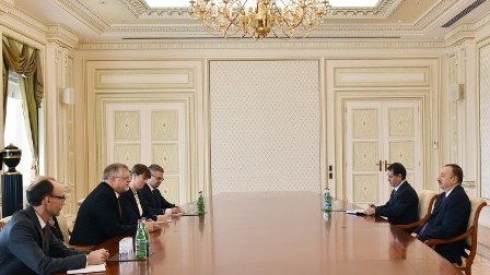 Prezident Avropa İttifaqının xüsusi nümayəndəsini qəbul edib