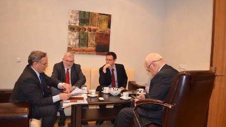 ABŞ səfirliyinin nümayəndələri Mətbuat Şurasında olublar - FOTO
