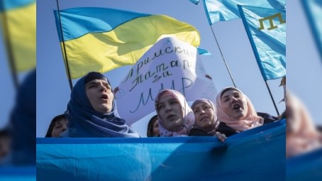 İşğaldan sonra Krımdan 10 min tatar gedib