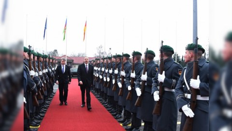 Prezidentin Almaniyaya işgüzar səfəri başa çatıb - FOTO