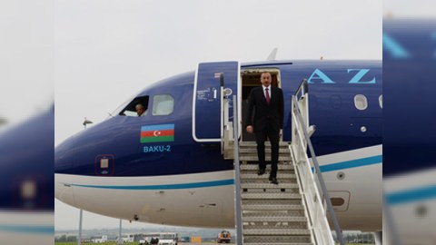 İlham Əliyev İsveçrəyə gedib