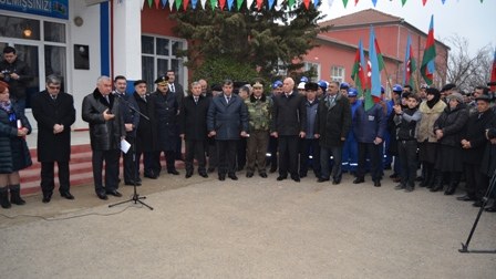 Köçkünlərin yerləşdiyi Qayıdış qəsəbəsinə mavi yanacaq verildi