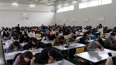 İlin ilk sınaq imtahanı keçirildi