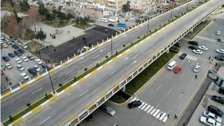 İki əsas prospektdə nəqliyyatın hərəkəti bərpa edildi 