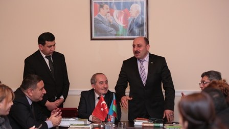 Türkiyəli qonaqlar Aşıq Şəmşir Mədəniyyət Ocağında olublar - FOTO