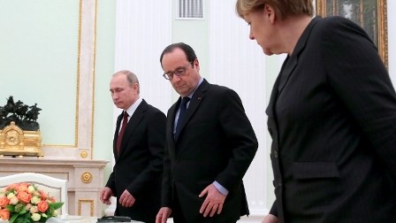 Qərb liderlərinin Moskva səfəri ümidləri DOĞRULTMUR: Putin öz ampluasındadır 