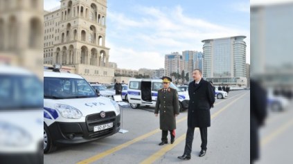 Ramil Usubov yeni avtomobillərlə bağlı prezidentə məlumat verdi - FOTOLAR 