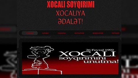 Xocalıya ədalət tələb edən petisiyaya start verildi