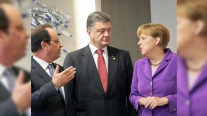 Olland, Merkel, Poroşenko Deboltsevodakı gərginliyi müzakirə etdilər 