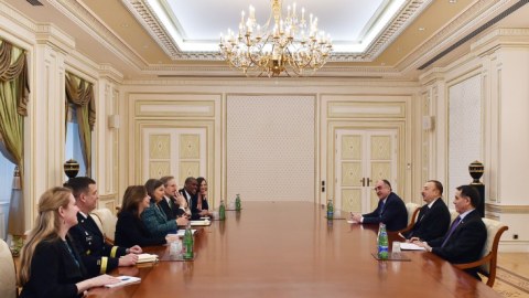 İlham Əliyev Viktoriya Nulandı qəbul etdi